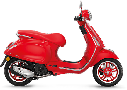 Vespa PRIMAVERA RED 125